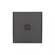 KRANZ STRONG Розетка TV с/у графит, с 1-пост. рамкой KRANZ STRONG Розетка TV с/у графит, с 1-пост. рамкой