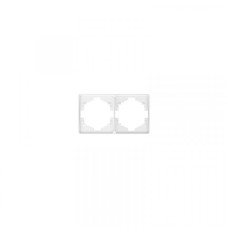 KRANZ ROUND Рамка 2-постовая перламутр KRANZ ROUND Рамка 2-постовая перламутр