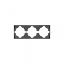 KRANZ STRONG Рамка 3-постовая графит KRANZ STRONG Рамка 3-постовая графит