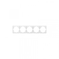 KRANZ ROUND Рамка 5-постовая перламутр KRANZ ROUND Рамка 5-постовая перламутр