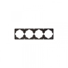 KRANZ ROUND Рамка 4-постовая оникс KRANZ ROUND Рамка 4-постовая оникс