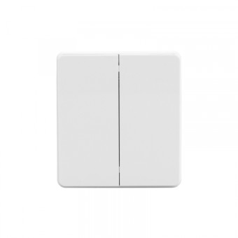 KRANZ ROUND Выключатель 2 кл 10А с/у перламутр, с 1-пост. рамкой KRANZ ROUND Выключатель 2 кл 10А с/у перламутр, с 1-пост. рамкой