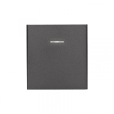 KRANZ STRONG Выключатель 1 кл перекрестный (переключатель) с подсветкой 10А с/у графит, с 1-пост. рамкой KRANZ STRONG Выключатель 1 кл перекрестный (переключатель) с подсветкой 10А с/у графит, с 1-пост. рамкой