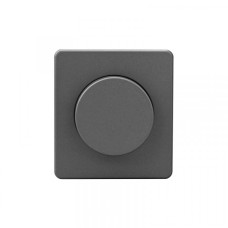 KRANZ ROUND Светорегулятор (диммер) 300Вт с/у титан, с 1-пост. рамкой KRANZ ROUND Светорегулятор (диммер) 300Вт с/у титан, с 1-пост. рамкой