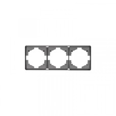 KRANZ ROUND Рамка 3-постовая титан KRANZ ROUND Рамка 3-постовая титан