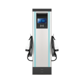 Электрозарядная станция для автомобиля Ewallbox column GBT+GBT 7кВт