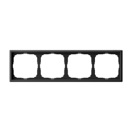 GAL001004 4-постовая РАМКА, универсальная, КАРБОН
