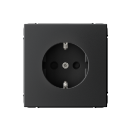 GAL001045 РОЗЕТКА с заземлением со шторками, 16А, механизм