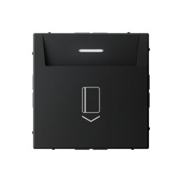 GAL001067 ВЫКЛЮЧАТЕЛЬ карточный 10А, без задержки времени, КАРБОН