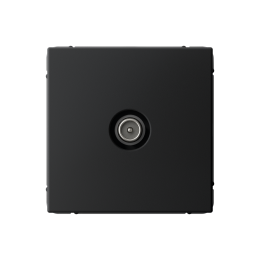 GAL001091 TV РОЗЕТКА оконечная 1DB, механизм, КАРБОН 