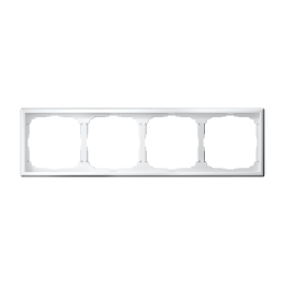 4-постовая РАМКА, БЕЛЫЙ