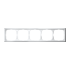 5-постовая РАМКА, БЕЛЫЙ