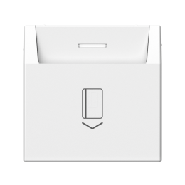 GAL000167 ВЫКЛЮЧАТЕЛЬ карточный 10А, без задержки времени, БЕЛЫЙ 