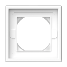 GAL440101 1-постовая РАМКА IP44,  БЕЛЫЙ