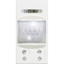 Датчик движения ИК 3-проводный - 1 модуль. Цвет Белый. Bticino серия CLASSIA. RW4431