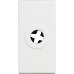 Вывод кабеля 1 выход диаметром 9.5мм - 1 модуль. Цвет Белый. Bticino серия CLASSIA. RW4953