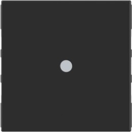 Умный выключатель с опцией светорегулирования проводной с нейтралью 5-300 Вт - 2 модуля. Цвет Чёрный. CLASSIA withe NETATMO. RG4412CM2