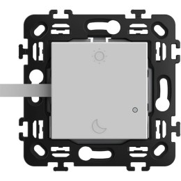 Умный выключатель сценарный "День/Ночь" беспроводной - 2 модуля. Цвет Белый. CLASSIA with NETATMO. RW4574CW