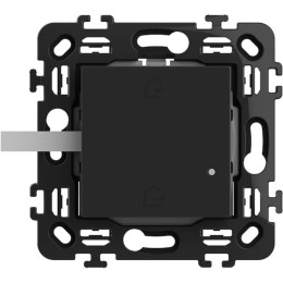Умный выключатель сценарный "Я дома/Я вне дома" беспроводной - 2 модуля. Цвет Чёрный. CLASSIA with NETATMO. RG4570CW
