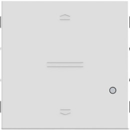 Умный выключатель управления жалюзи/рольставни проводной с нейтралью 500 ВА - 2 модуля. Цвет Белый. CLASSIA with NETATMO. RW4027CM2