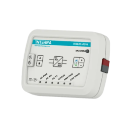 Шлюз KNX для интеграции кондиционеров Toshiba VRF AC, двусторонняя коммуникация, сцены, логические функции, в установочную коробку, 88x62x27 мм.