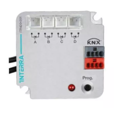 Интерфейсный модуль ИК-управления KNX IR Emitter, для управления аудио-/видео устройствами, бытовой техникой и кондиционерами с помощью инфракрасного передатчика, 45x45x16 мм, в установочную коробку Интерфейсный модуль ИК-управления KNX IR Emitter, для управления аудио-/видео устройствами, бытовой техникой и кондиционерами с помощью инфракрасного передатчика, 45x45x16 мм, в установочную коробку