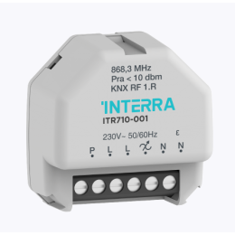 KNX RF 1-канальный диммирующий актуатор для LED ламп