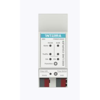Роутер KNX - IP Router Secure, функции шифрования, питание от шины  KNX, LED индикация, на DIN-рейку, 2TE