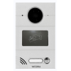 Наружная переговорная станция типа Silver Linux для вилл и домов - считыватель карт и кнопка с табличкой с именем
