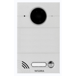 Наружная переговорная станция типа Silver Linux для вилл и домов - Кнопка с табличкой с именем