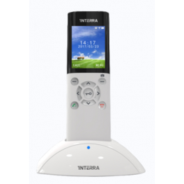 Телефонная трубка беспроводного внутреннего монитора с экраном 2,4 дюйма (IP-телефон)