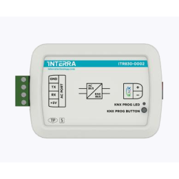 Шлюз KNX для интеграции кондиционеров DAIKIN Split AC, двусторонняя коммуникация, сцены, логические функции, вывод кодов ошибок, в установочную коробку, 88x62x27 мм