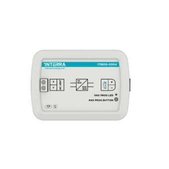 Шлюз KNX для интеграции кондиционеров Mitsubishi Heavy Industries AC , двусторонняя коммуникация, сцены, логические функции, в установочную коробку, 88x62x27 мм