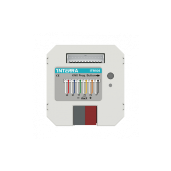 Модуль бинарных входов KNX (кнопочный интерфейс), 6 канала для беспотенциальных контактов, в установочную коробку
