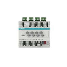 Универсальный диммер KNX, 4-канальный, 250/200 Вт на канал, защита от перегрева и короткого замыкания, ручное управление, на DIN рейку