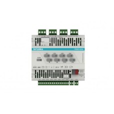 Универсальный диммер KNX, 4-канальный, 250/200 Вт на канал, 8 цифровых и 2 аналоговых входа, защита от перегрева и короткого замыкания, ручное управление, на DIN рейку Универсальный диммер KNX, 4-канальный, 250/200 Вт на канал, 8 цифровых и 2 аналоговых входа, защита от перегрева и короткого замыкания, ручное управление, на DIN рейку