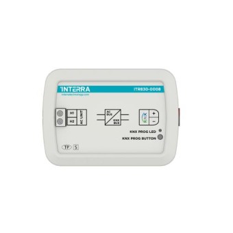 Шлюз KNX для интеграции кондиционеров Viessman VRF AC, двусторонняя коммуникация, сцены, логические функции, в установочную коробку, 88x62x27 мм.