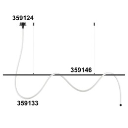 Светодиодный гибкий неон Novotech Ramo 170-265В 38Вт 4000K 3м IP20 359133