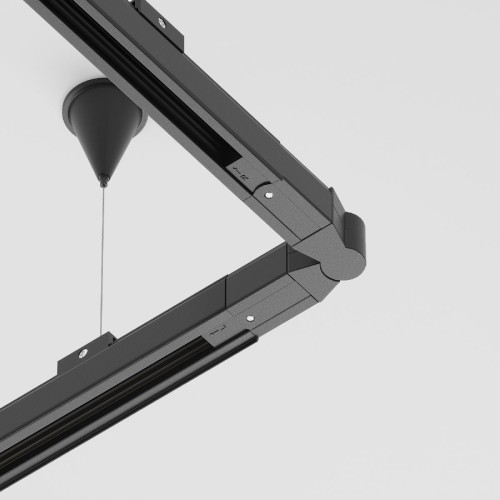 Коннектор L-образный Maytoni Technical Accessorises TRA005CS-31B