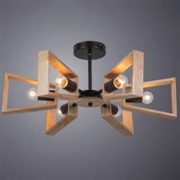 Люстра на штанге Arte Lamp Brussels A8030PL-6BK