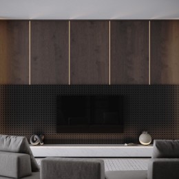 Алюминиевый профиль Arlight SL-MINI-SHELF-H9-2000 ANOD OLIVE GREY 038208