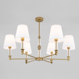 Люстра на штанге Eurosvet Conso 60145/6 латунь Smart a061950