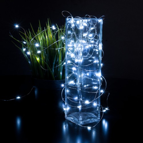 Гирлянда нить Eurosvet 400-007 белый 5м IP20