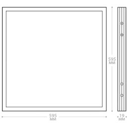 Встраиваемый светодиодный светильник Feron AL2115 21083