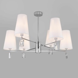 Люстра на штанге Eurosvet Milazzo 60137/6 хром a060125