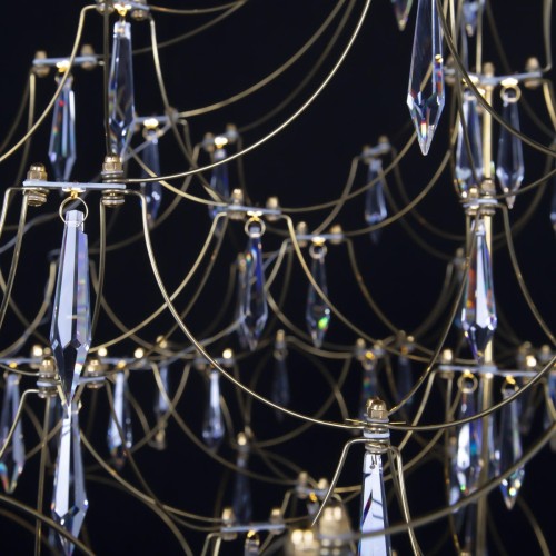 Подвесная люстра Loft IT Mira 10259/1200 Gold Asfour