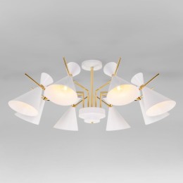 Люстра на штанге Eurosvet 70114/8 белый Smart a047643