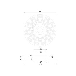 Настенный светильник Arte Lamp Biscotto A2643AP-1GO