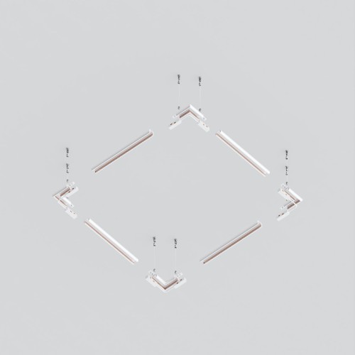 Шинопровод магнитный Maytoni Exility TRXM034-R-412W