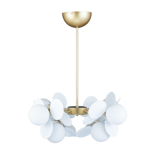 Люстра на штанге Loft IT Matisse 10008/8 white